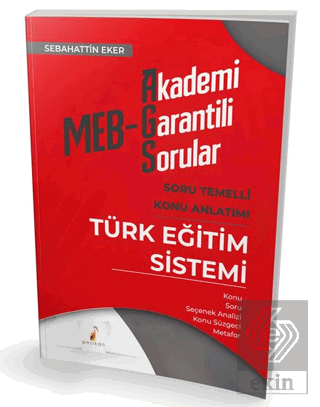 MEB - AGS Türk Eğitim Sistemi Soru Temelli Konu Anlatımı