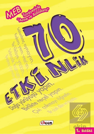 MEB Tavsiyesiyle Anne ve Babalara 70 Etkinlik