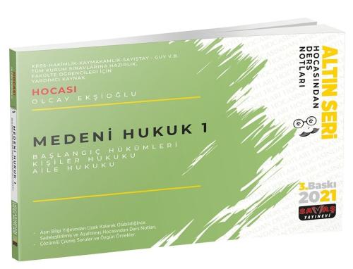 Medeni Hukuk 1