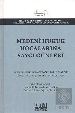 Medeni Hukuk Hocalarına Saygı Günleri