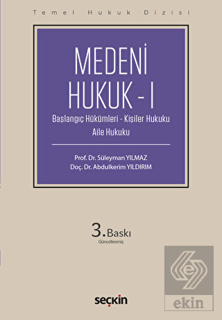Medeni Hukuk – I