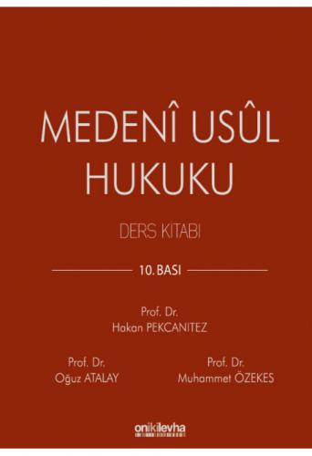 Medeni Usul Hukuku Ders Kitabı