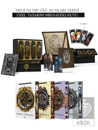 Medusa'nın Ölü Kumları Serisi - Hediyeli Yan Boyamalı Mıknatıslı Kutu