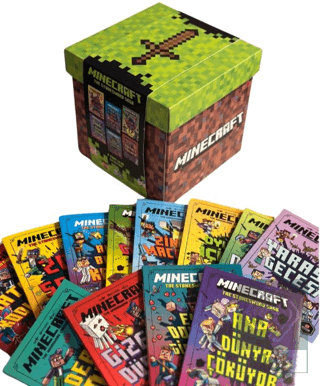 Mega Minecraft Küpü 12 Kitap Set
