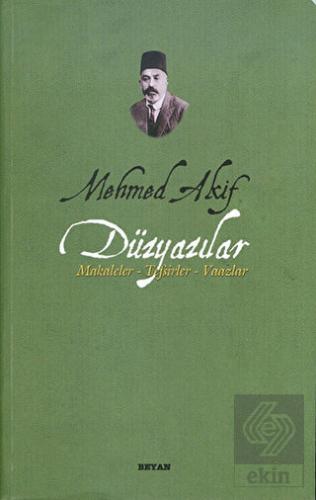 Mehmed Akif Düzyazılar