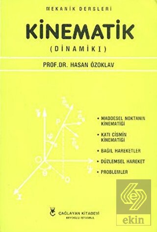 Mekanik Dersleri: Kinematik