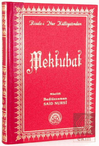 Mektubat (Büyük Boy - Sırtı Deri)