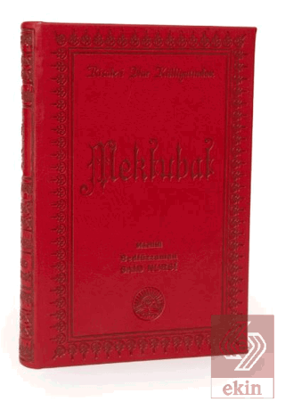 Mektubat Büyük Boy Termo Cilt