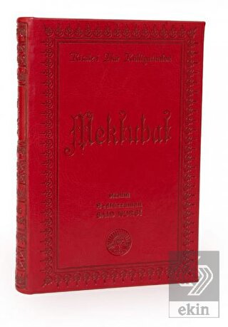 Mektubat Büyük Boy Termo Cilt