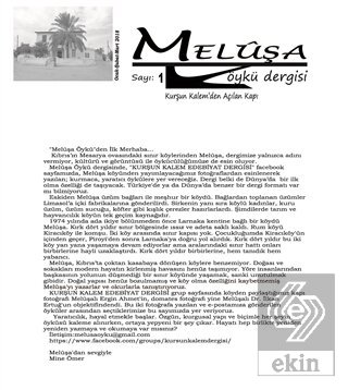 Meluşa Öykü Dergisi Sayı 1 Ocak - Şubat - Mart 201
