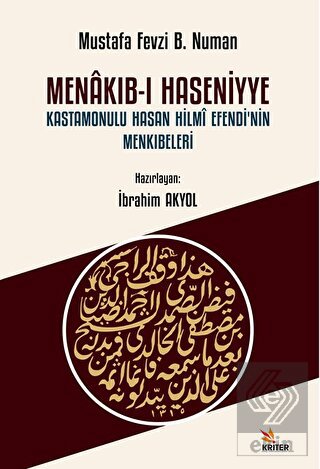 Menakıb-ı Haseniyye Kastamonulu Hasan Hilmi Efendi