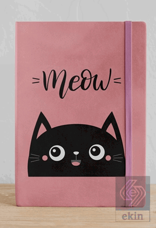 Meow Kedi İki Renk Kolektif Defterci Satın Al - ekinkitap.com