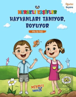 Meraklı Kaşifler Hayvanları Tanıyor, Boyuyor - Ata İle Aslı