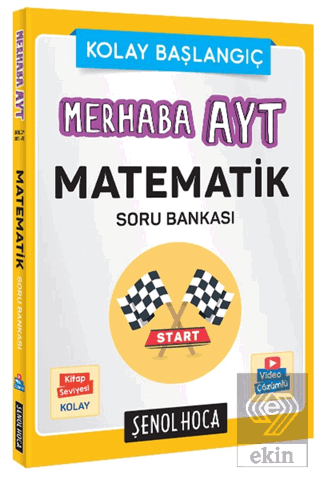 Merhaba AYT Matematik Soru Bankası Şenol Hoca Yayı