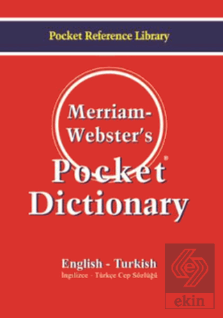 Merriam Webster\'s Pocket Dictionary English - Turk