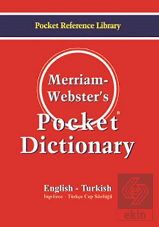 Merriam Webster\'s Pocket Dictionary English - Turk