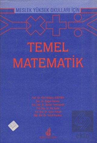 Meslek Yüksek Okulları İçin Temel Matematik