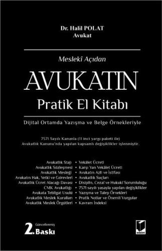 Mesleki Açıdan Avukatın Pratik El Kitabı