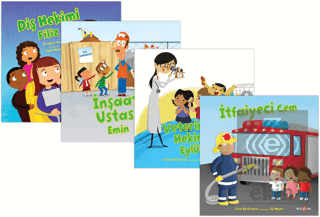 Meslekler serisi 4 kitap seti