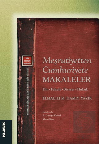 Meşrutiyetten Cumhuriyete Makaleler
