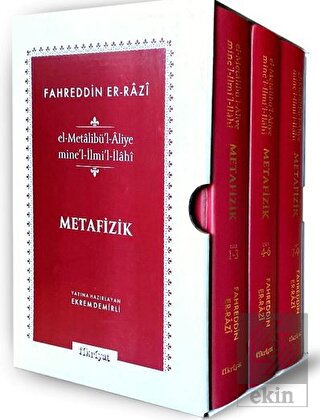 Metafizik (el-Metalibü'l-Aliye) (3 Cilt)