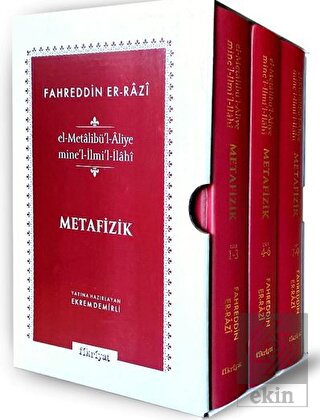 Metafizik (el-Metalibü'l-Aliye) (3 Cilt)