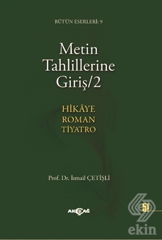 Metin Tahlillerine Giriş 2