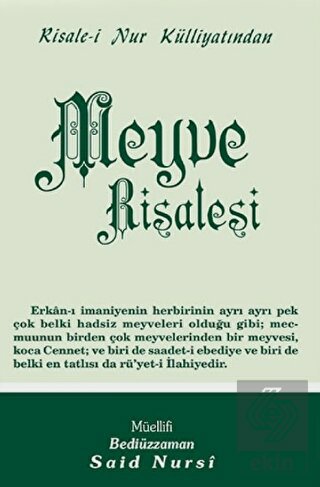 Meyve Risalesi Normal Boy