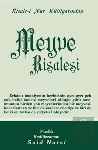 Meyve Risalesi Normal Boy