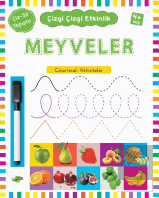 Meyveler 4 Yaş ve Üstü - Çizgi Çizgi Etkinlik