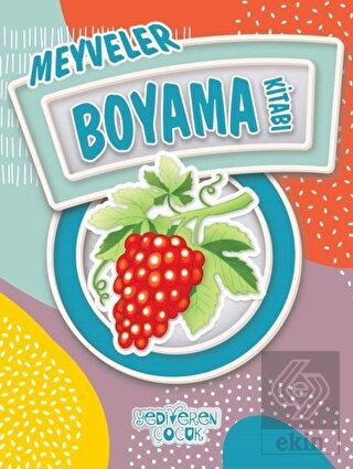 Meyveler Boyama Kitabı