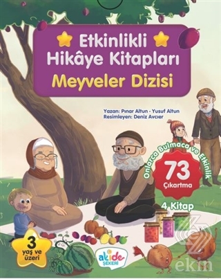 Meyveler Dizisi - Etkinlikli Hikaye Kitapları (4 K