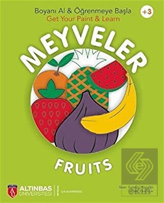 Meyveler - Fruits / Boyanı Al ve Öğrenmeye Başla
