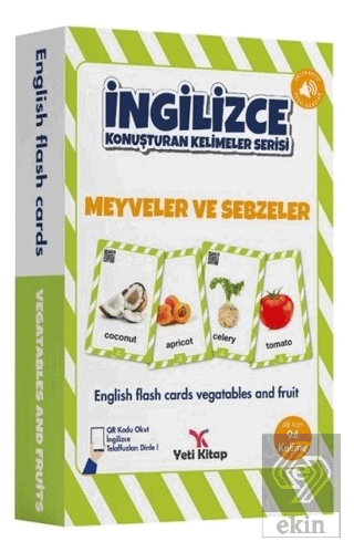 Meyveler ve Sebzeler - İngilizce Konuşturan Kelime