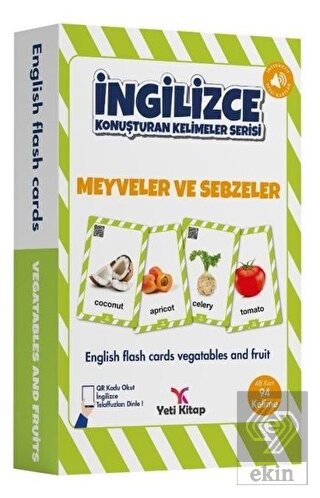 Meyveler ve Sebzeler - İngilizce Konuşturan Kelime