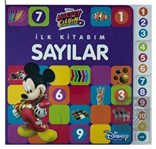 Mickey ve Çılgın Yarışçılar - İlk Kitabım Sayılar