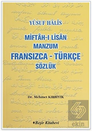 Miftah-ı Lisan Manzum / Fransızca-Türkçe Sözlük