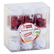 MİKRO GG 12-08WR KIRMIZI -BEYAZ TOZ PUL