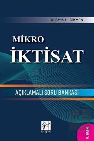 Mikro İktisat Açıklamalı Soru Bankası