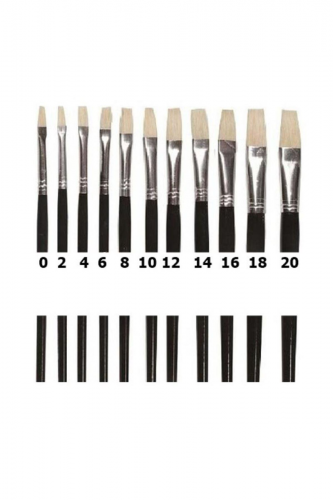 Mikro MF-2058 Yağlı Boya Fırçası NO:6