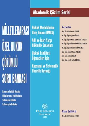 Milletlerarası Özel Hukuk Çözümlü Soru Bankası Filiz Kitabevi Satın Al
