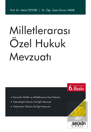Milletlerarası Özel Hukuk Mevzuatı