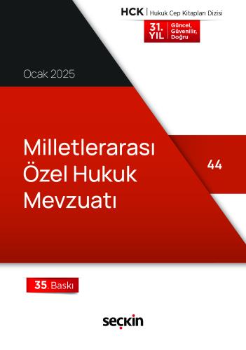 Milletlerarası Özel Hukuk Mevzuatı