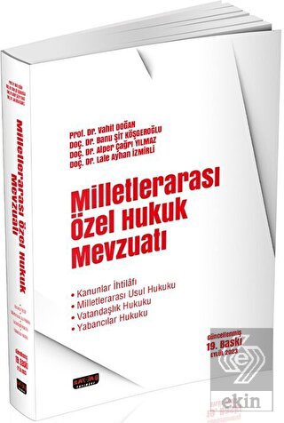 Milletlerarası Özel Hukuk Mevzuatı
