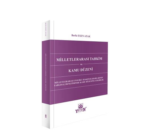 Milletlerarası Tahkim ve Kamu Düzeni