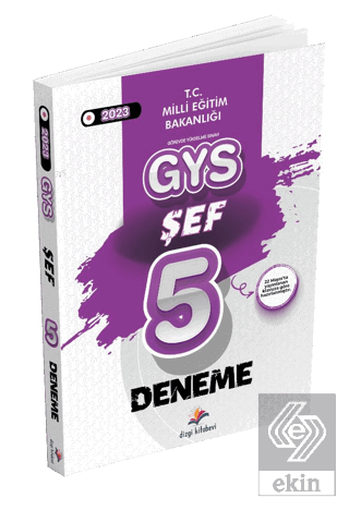 Milli Eğitim Bakanlığı GYS Şef 5 Deneme