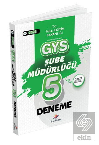 Milli Eğitim Bakanlığı GYS Şube Müdürlüğü 5 Deneme