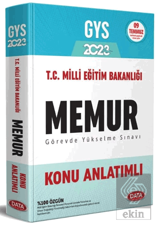 Milli Eğitim Bakanlığı Memur GYS Konu Anlatımlı