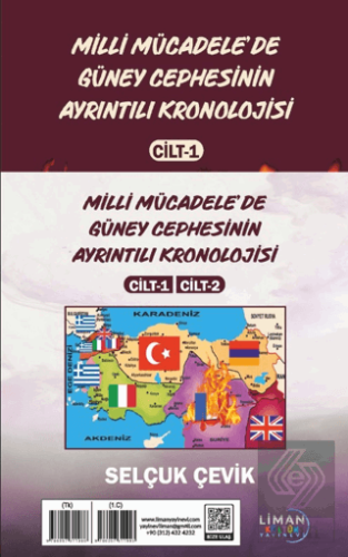 Milli Mücadelede Güney Cephesinin Ayrıntılı Kronolojisi Cilt 1 ve Cilt 2 Takım