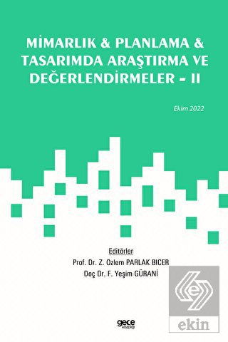 Mimarlık, Planlama ve Tasarımda Araştırma ve Değer